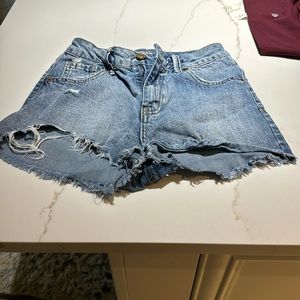 Jean shorts